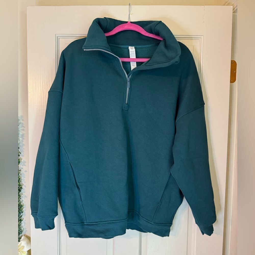 Women’s LuLuLemon Thick Fleece Half Zip Pullover M/L